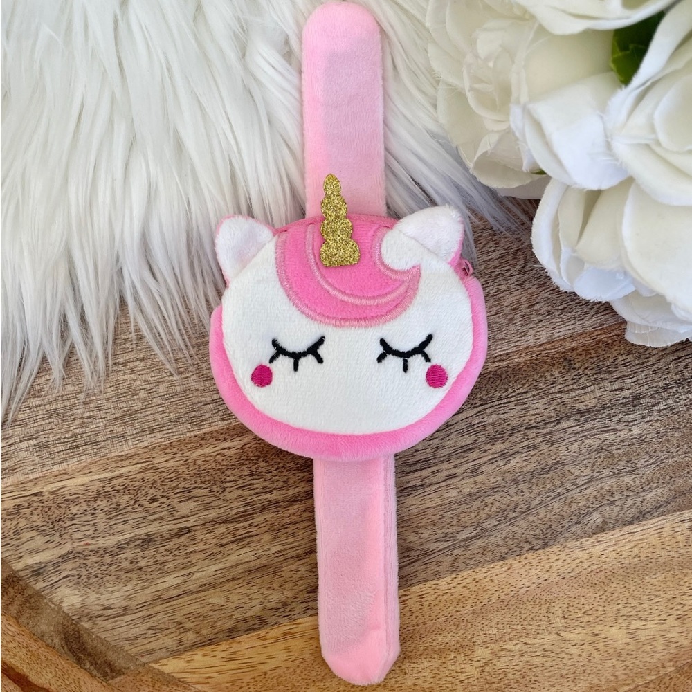 Plush Unicorn Coin Purse - Picture 2 of 3